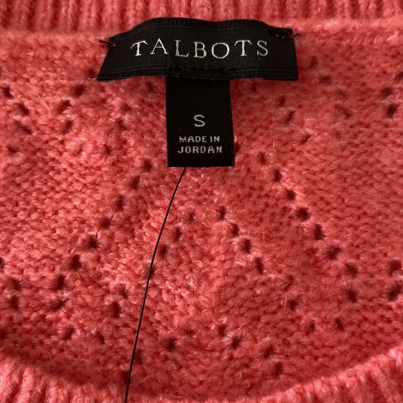 NWT Talbots Super Soft Pointelle Sweater - Picture 5 of 6